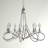 Macarthur 8-Light Dimmable Steel Candle Style Chandelier-1198229649