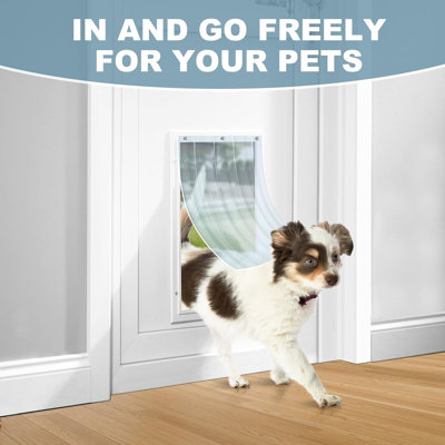 Dog Door Replacement Flaps -5.9 FT x 7.9 in Ruff Weather DIY Cat Door Flap