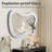 Irregular Wood Framed Wall Mirror Asymmetrical Decorative Wall Mirror-2104696719-2104696717