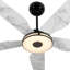 Ventilateur de plafond standard à DEL à 5 pales Ahriya avec télécommande et ensemble d'éclairage inclus-82793026-78297191