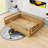 Wood Montessori Floor Bed With Light And Guardrails-1333106162-1333106160