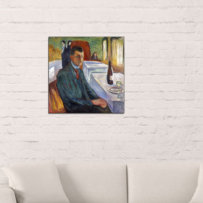 Edvard Munch - Wrapped Canvas Painting