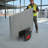 Adjustable Panel Dolly With 10" Pneumatic Wheels
