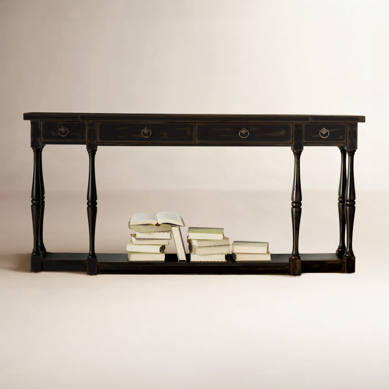 Sanctuary 72" Console Table, Black