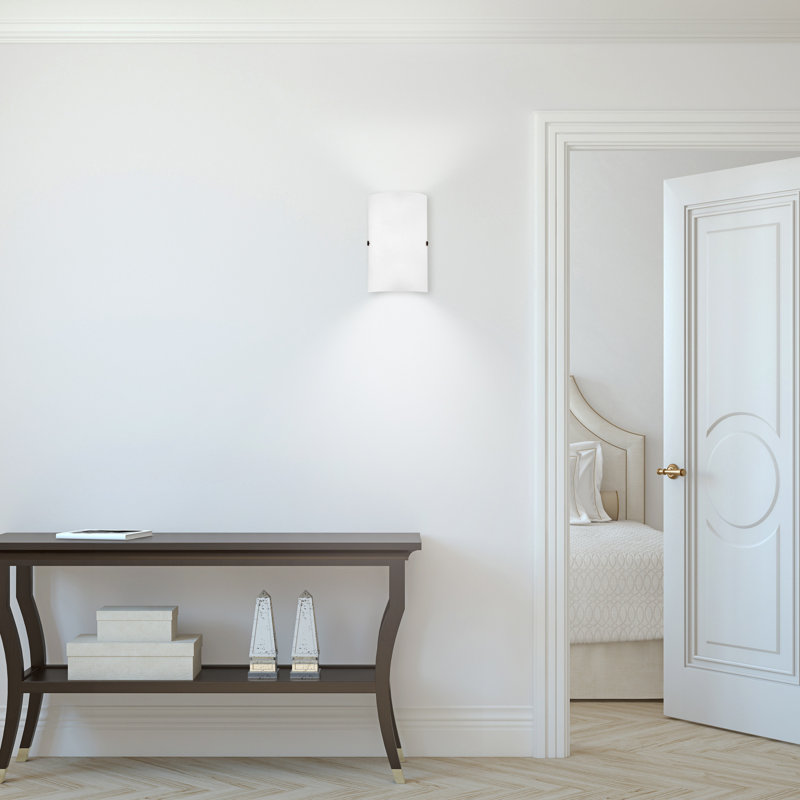 Alizza Steel Flush Mounted Sconce