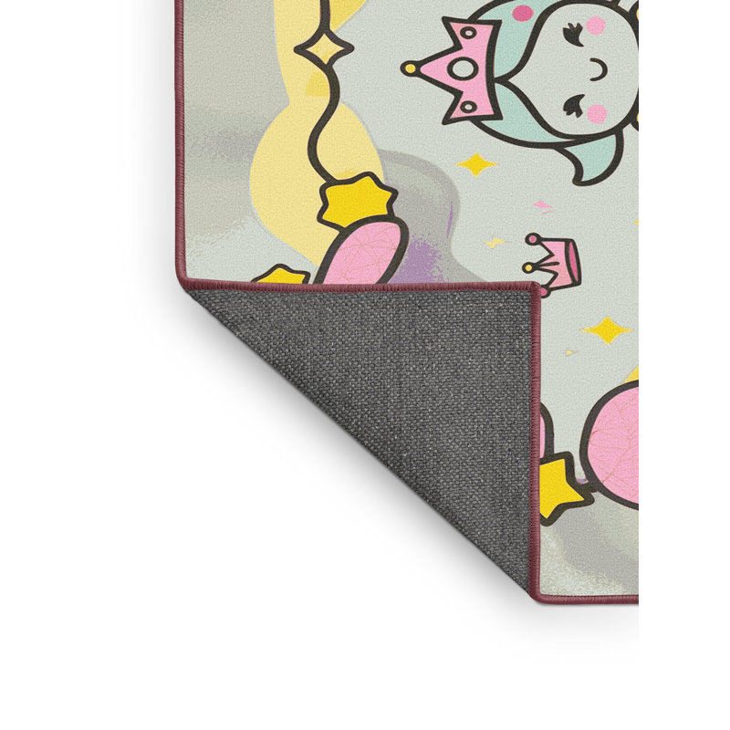 Tapis fantaisie East Urban Home, Rectangulaire 2 pi x 3 pi