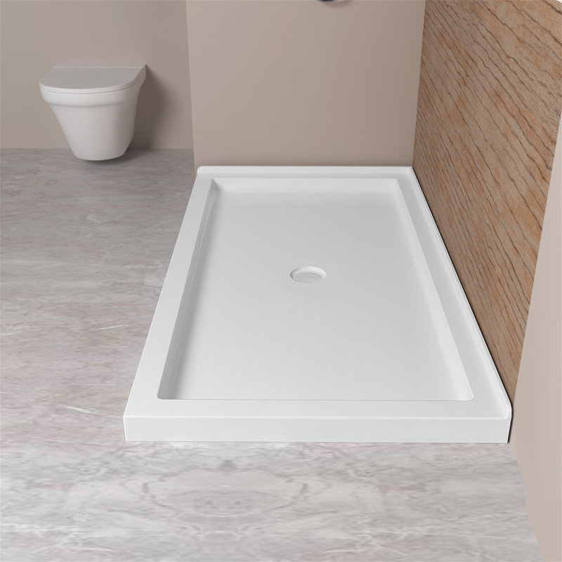 Base de douche double l 60 "x P 32"