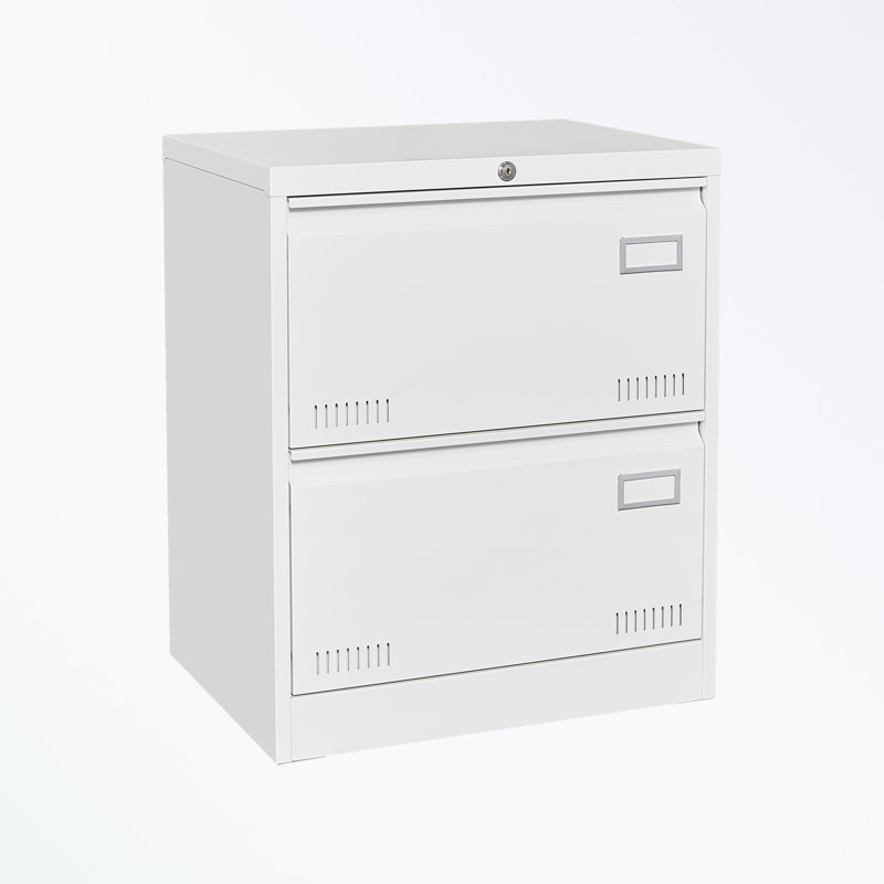 Meinke 23.62'' Wide Filing Storage Cabinet, White