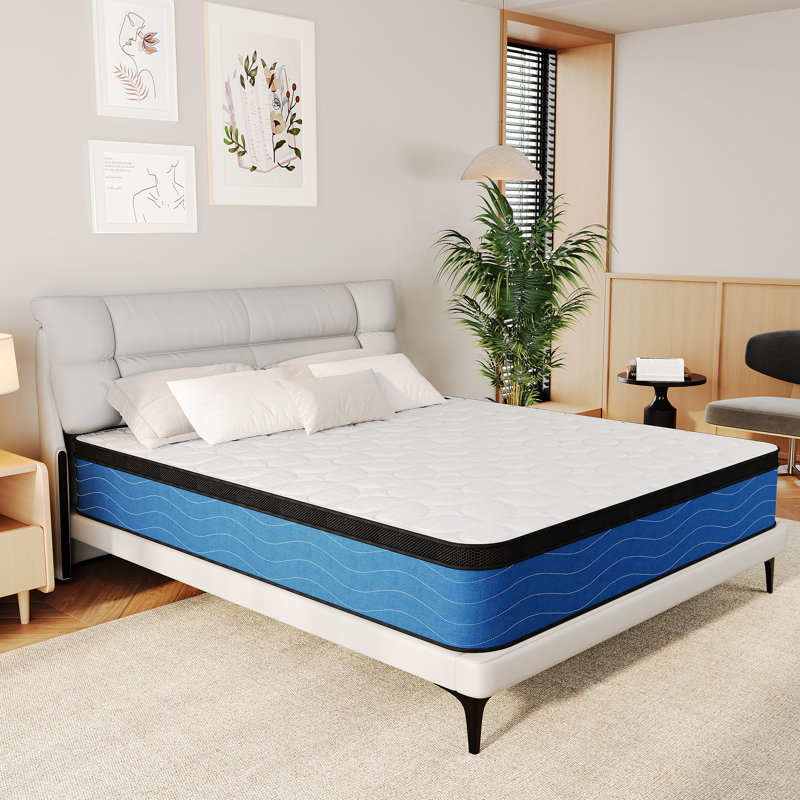 Matelas à ressorts ensachés 10 po, 10", Très grand lit