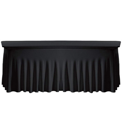 Ebon Skirt Style Tablecloth