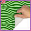 Tapis de bain Green Wavy Lines-324461594