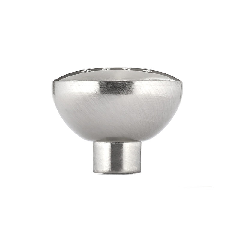 Poignée champignon de diamètre 1 5/16 po Expression, Nickel brossé