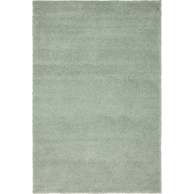 Tapis bleu clair Zuniga, Rectangle 5 pi 3 po x 7 pi 7 po