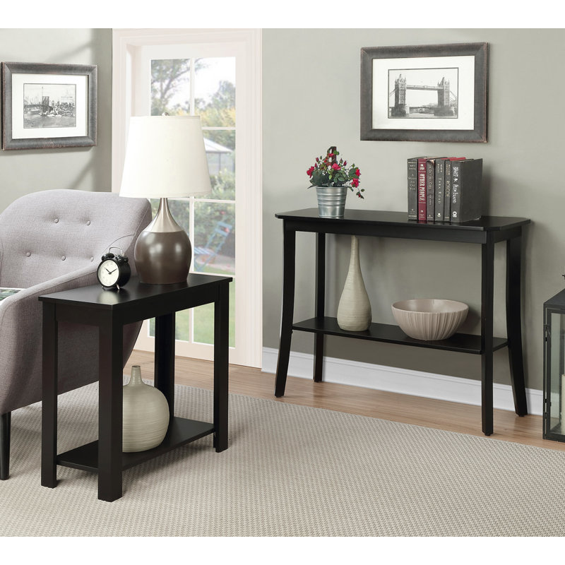 Console Slayter, H 30 po x l 38 po x P 14 po, Noir