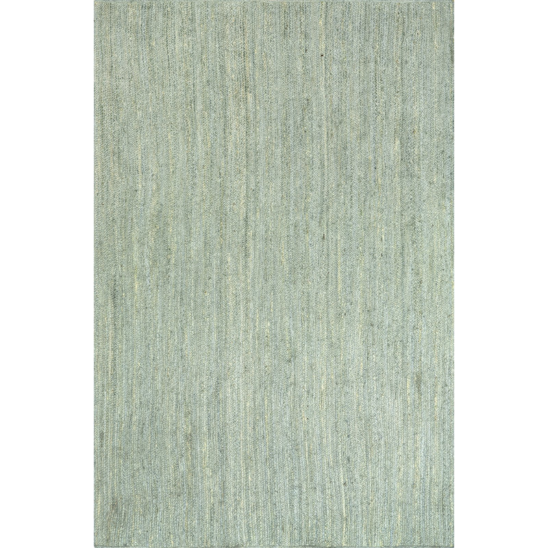 Rigo Hand Woven Farmhouse Jute Area Rug, Rectangle 3' x 5'