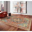 Serapi Hand Knotted Wool Oriental Area Rug in Rust-23652917