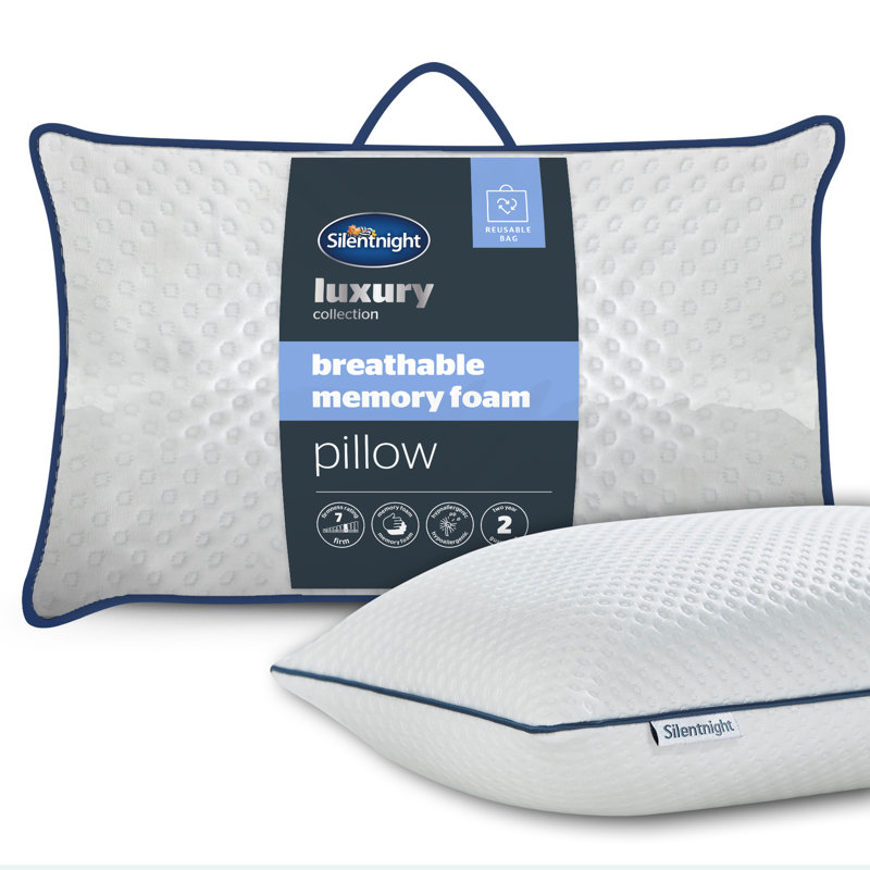 Silentnight Breathable Memory Foam Crumb Pillow