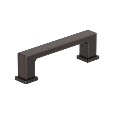 Poignée d'armoire bronze huilé de centre à centre de 3 pouces (76 mm) Bridgeport - paquet de 25