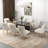 Elian Velvet Upholstered Dining Chair-373358579-351161697