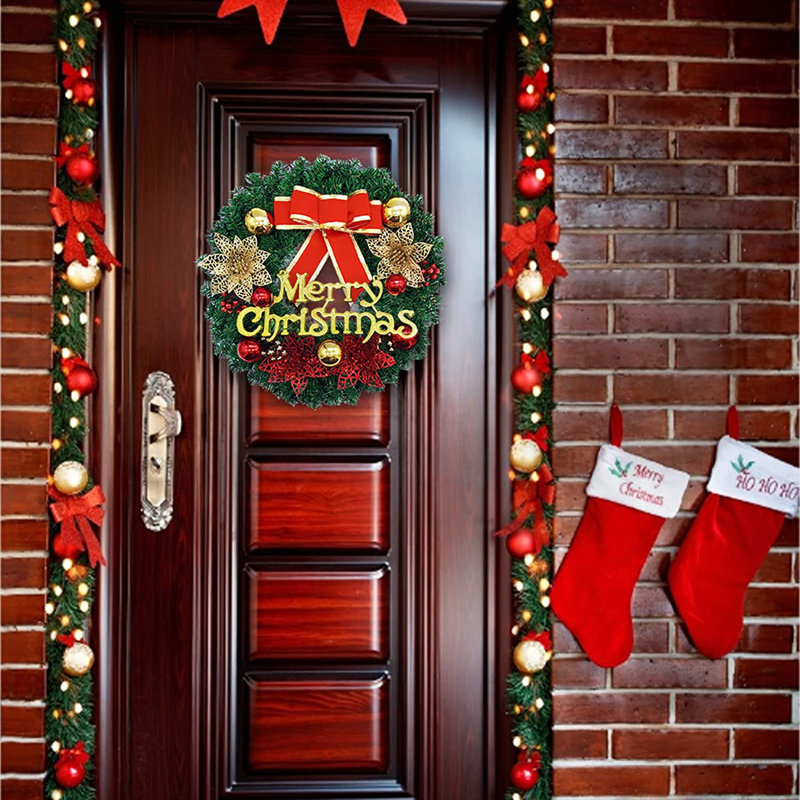 Faux Lighted 11.81'' Wreath