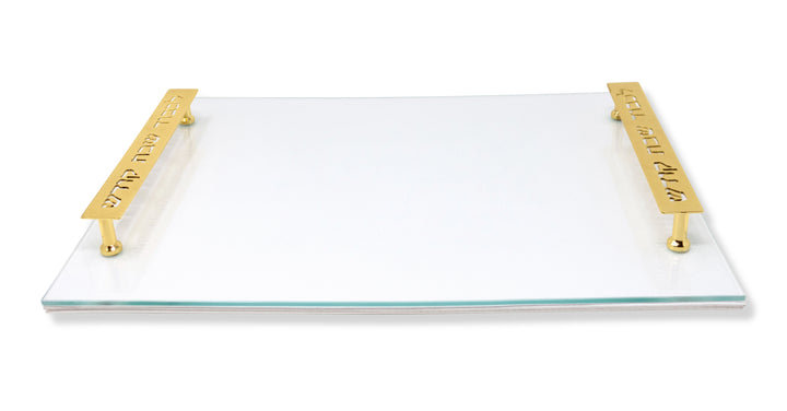 Emielia Glass Tray, Gold