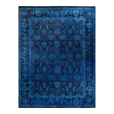 Fine Vibrance One-of-a-Kind 9' X 11'10" Hand Knotted Area Rug