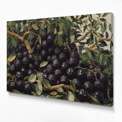 Art mural sur toile noir