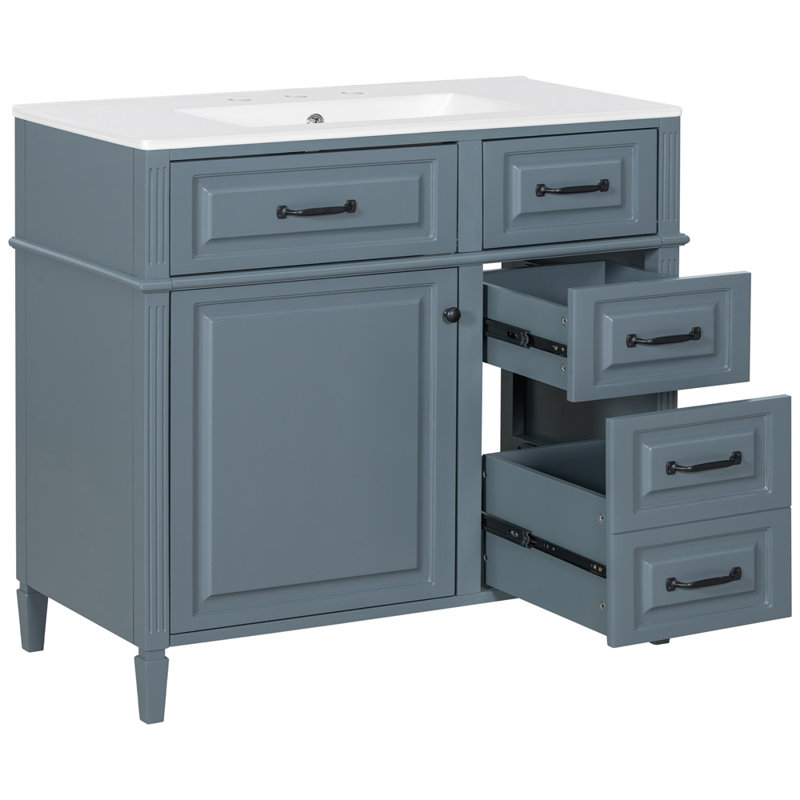 36" Bathroom Vanity with Sink