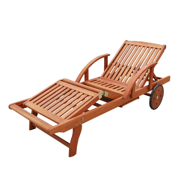Beard 200cm Long Reclining Eucalyptus Single Chaise