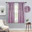 Finklea 100% Polyester Floral Room Darkening Grommet Curtain Panels-567929263-567929254