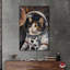 «Lady Astronaut Cat», reproduction d'art sur toile par Notoriart-104454521-104454567