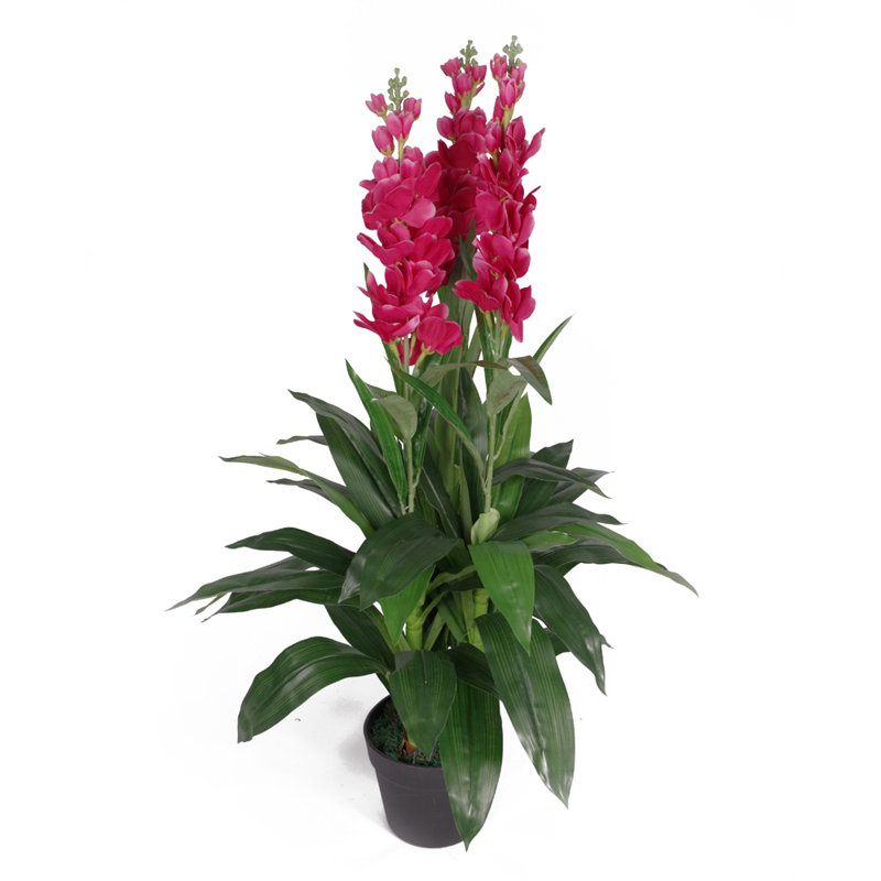 100cm Artificial Plant in Pot Liner, Pink