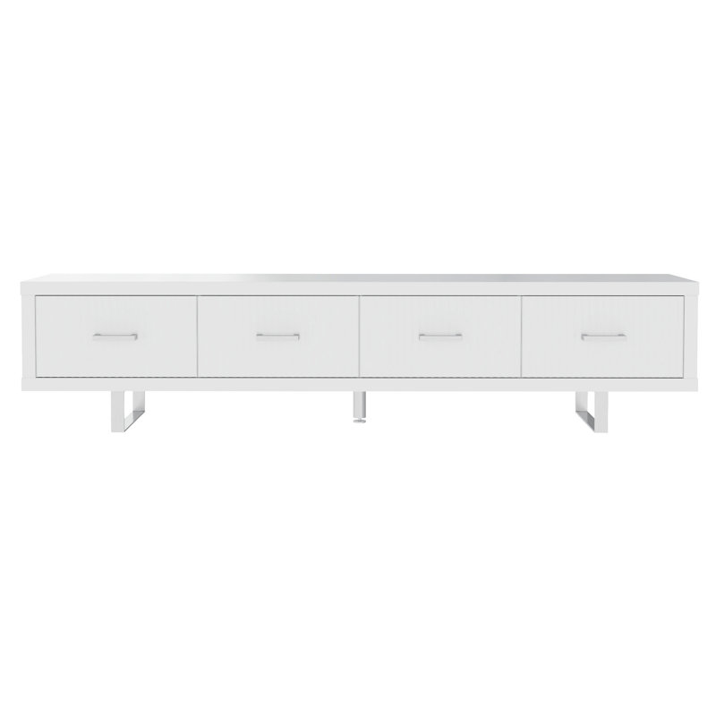Meuble télé 78,7 po x 13,8 po x 17,8 po, White