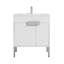 Meuble-lavabo autoportant de 30 pouces avec lavabo, meuble-lavabo en bois avec lavabo en céramique-420209140-420209141