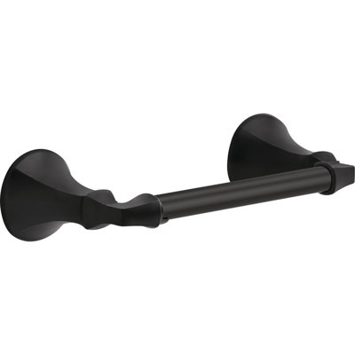 Ashlyn Wall Mount Pivot Arm Toilet Paper Holder Bath Hardware Accessory in Matte Black -  Delta, 76450-BL
