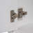 24" Bathroom Vanity Sink With Solid Wood Frame Open Style Shelf