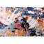 Tapis bleu marocain rétro-696478518