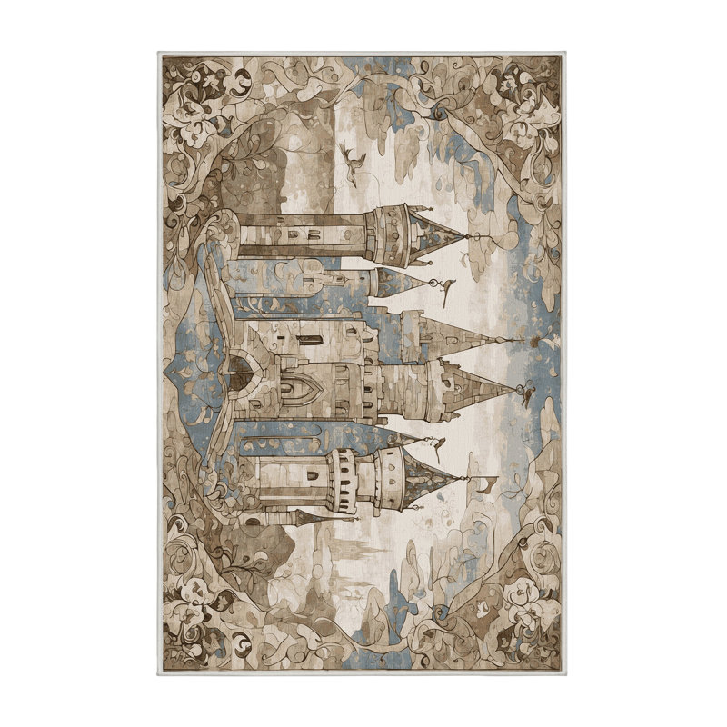 Majesty's Edge Rug, Rectangle 5' x 8'