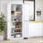 72.5" Freestanding Kitchen Pantry Cabinet