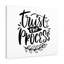 Trust the Process 1 Piece Wrapped Canvas Wall Art-1434748634