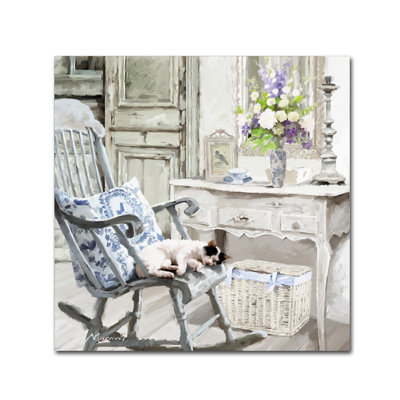 «Rocking Chair» par Armand, reproduction sur toile