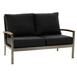 Avanti Stainless Steel Sling Outdoor Deep Seating 2 - Seater