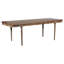 Table de salle à manger en bois massif H 30 po x L 79 po Zetilla