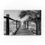 Cosey «Wooden Pier on Tropical Beach VI», reproduction de photo sur toile tendue-25677604
