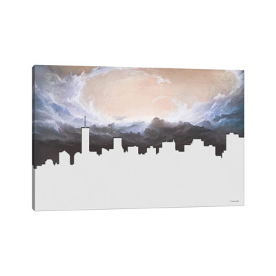 Silhouette by Underdott Art - Wrapped Canvas Print