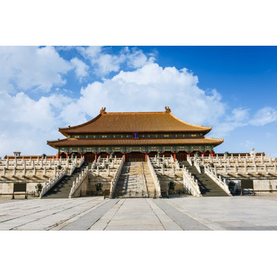 Forbidden City in Pékin, Chine - Photographie sur toile tendue
