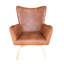 Wesley Upholstered Wingback Chair-22860438