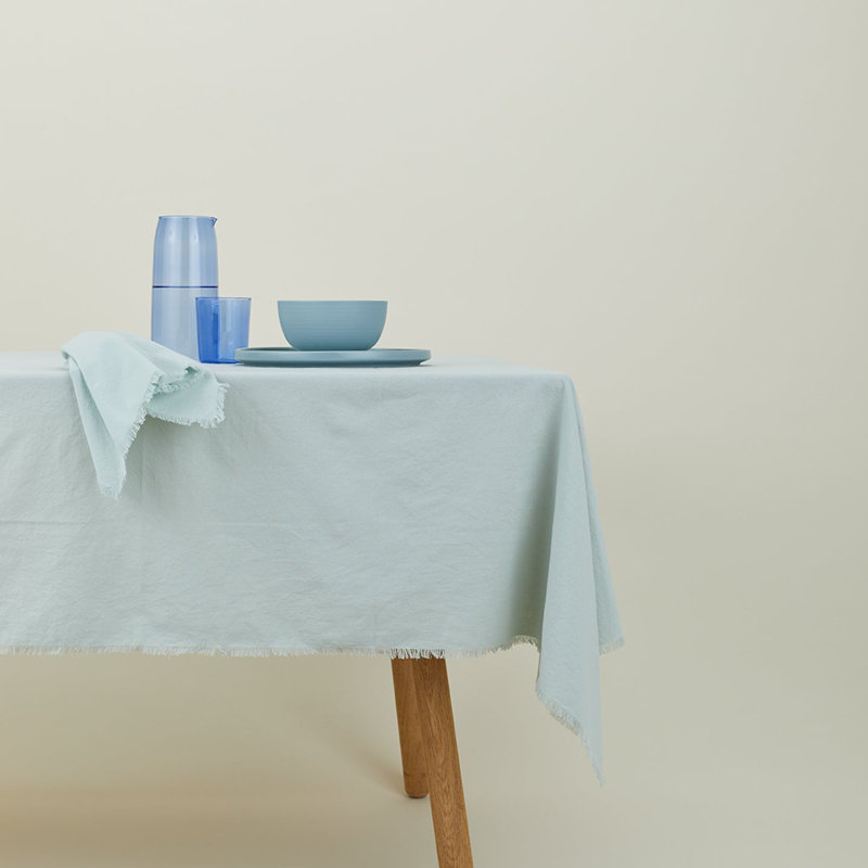Menut Rectangle Cotton Tablecloth, Sky