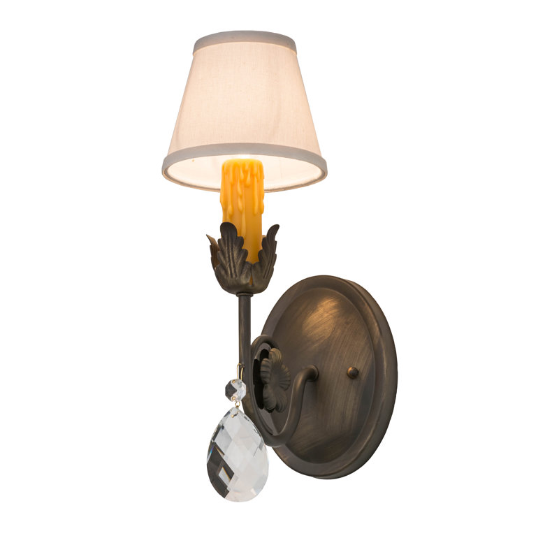 Lampe murale bougie 1 lumières Nordman