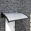 Garden Sanctuary Plastic Cover Retractable Door / Window Awning-111194924-111194927